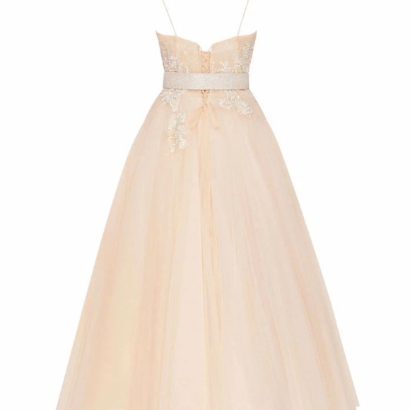 Milla Cocktail Tulle Dress With Flower Embroidery - Picture 3 of 8